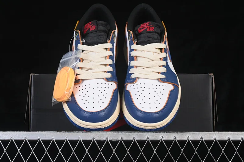 All categories Air Jordan Jordan series basketball shoes Air Jordan 1 Low Fragment Design x Union x Air Jordan 1 Hi Joe 1 Fujiwara Hirota Lightning low-top cultural casual sneakers HQ6998-146